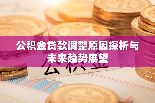荆门公积金贷款调整原因探析与未来趋势展望