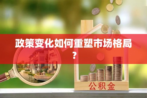 荆门政策变化如何重塑市场格局？