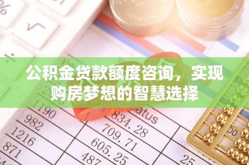 荆门公积金贷款额度咨询，实现购房梦想的智慧选择