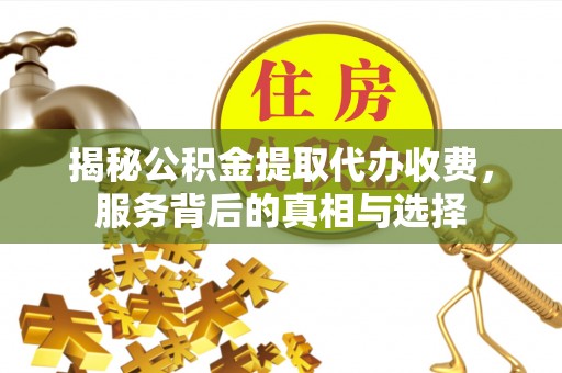 荆门揭秘公积金提取代办收费，服务背后的真相与选择