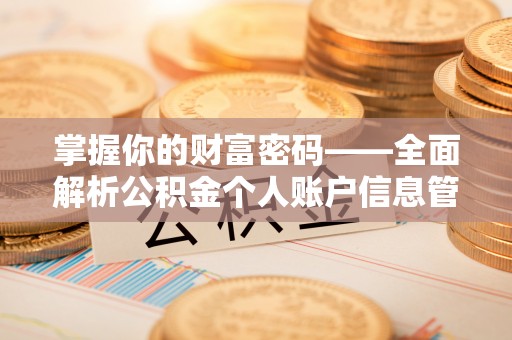 荆门掌握你的财富密码——全面解析公积金个人账户信息管理与优化