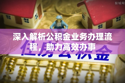 荆门深入解析公积金业务办理流程，助力高效办事