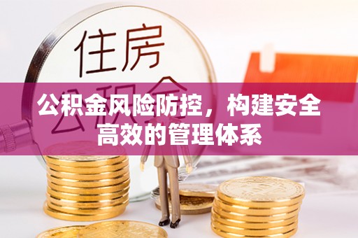 荆门公积金风险防控，构建安全高效的管理体系
